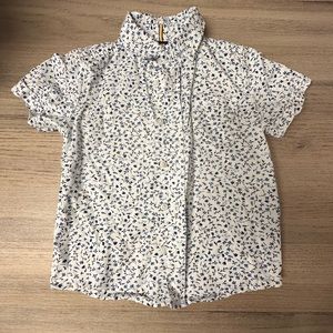Denim & Flower Boy Shirt